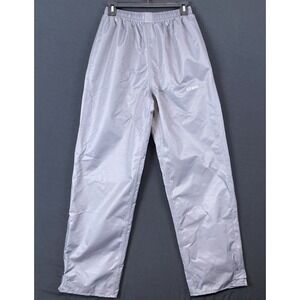 iCreek Women's Medium Rain Pants Waterproof Hiking Windproof Lightweight Gray